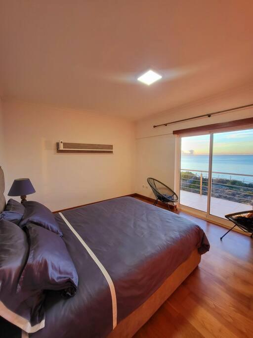 Appartamento Nazare Uninterrupted Views And Sounds Of The Sea Pataias Esterno foto
