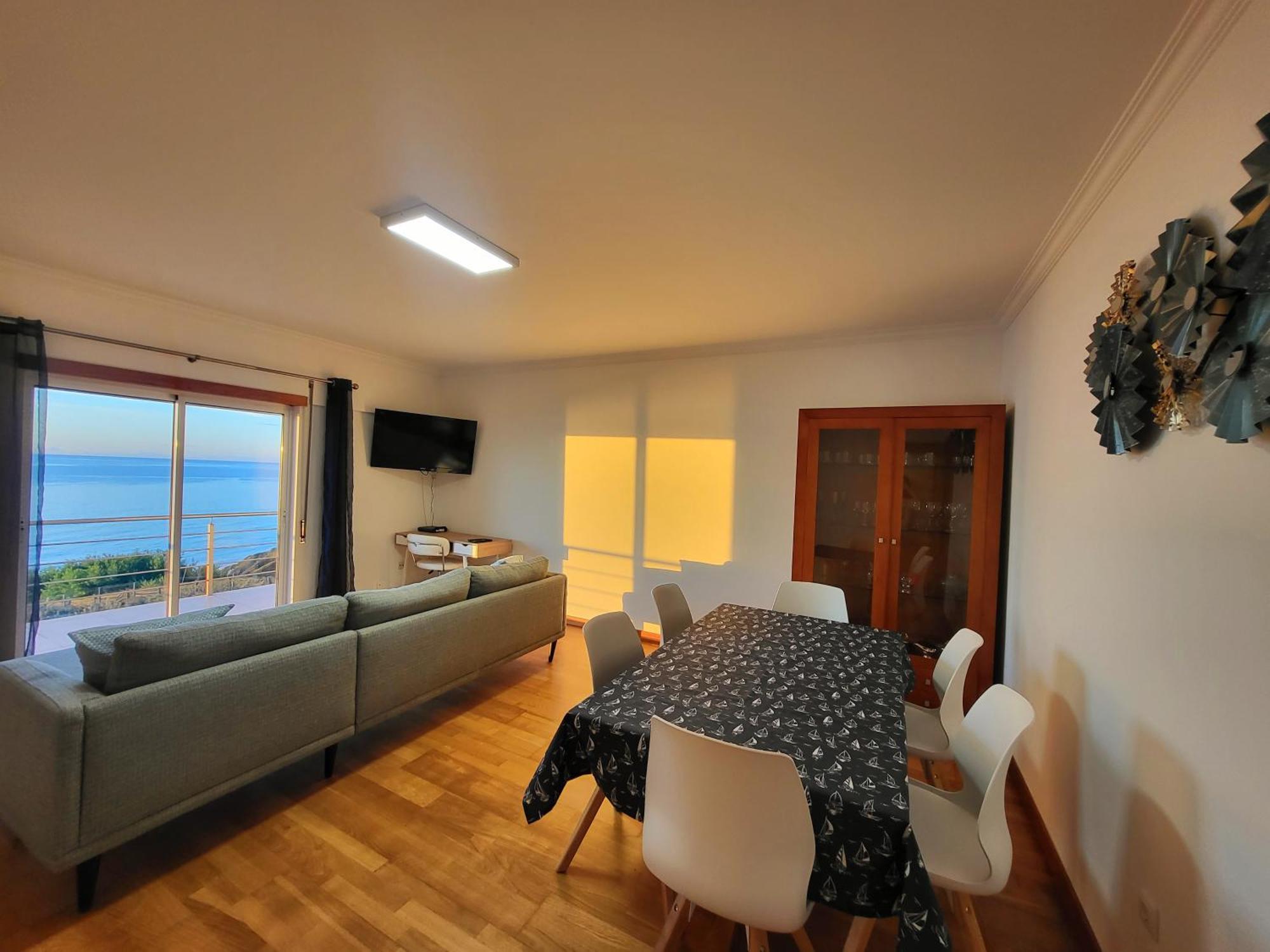 Appartamento Nazare Uninterrupted Views And Sounds Of The Sea Pataias Esterno foto