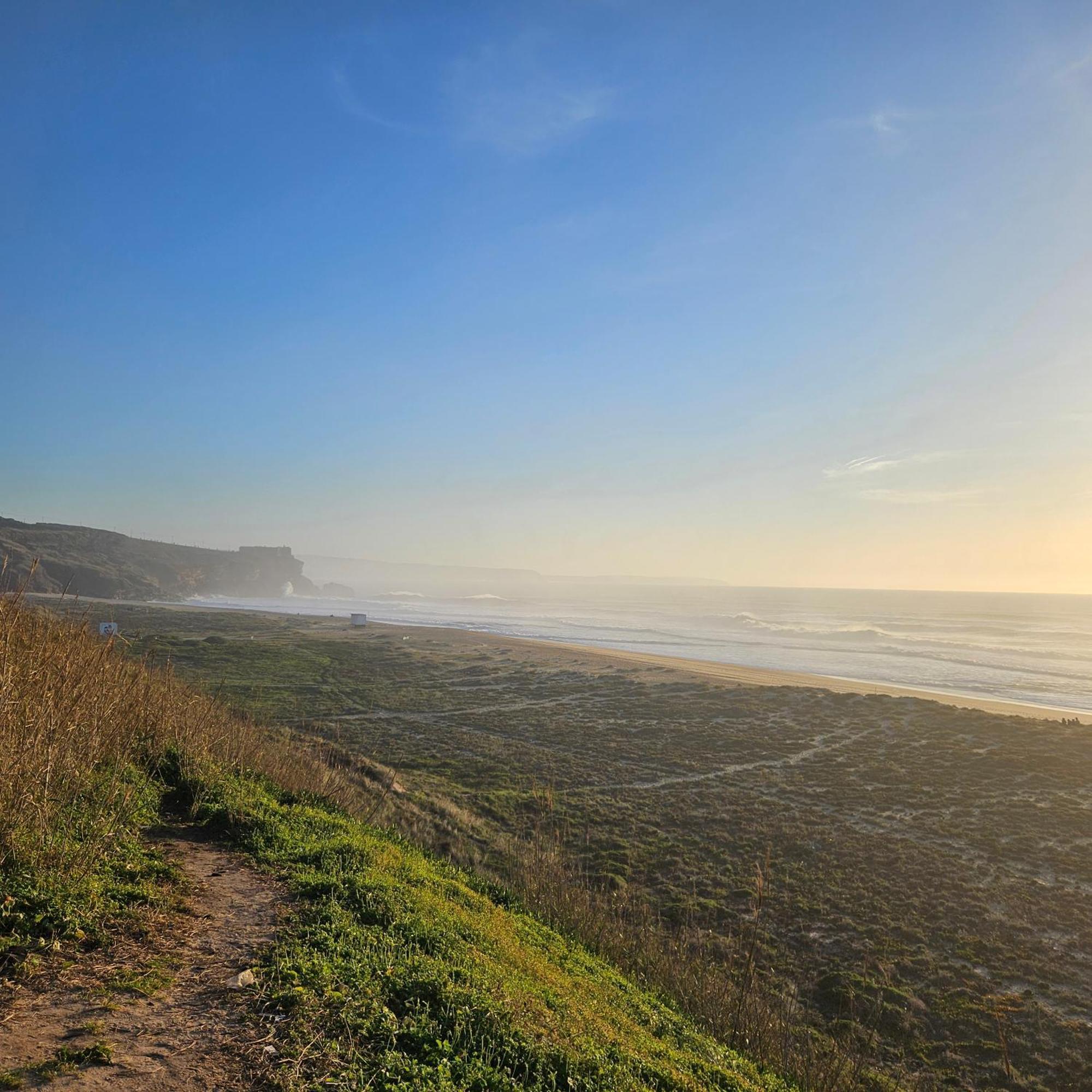 Appartamento Nazare Uninterrupted Views And Sounds Of The Sea Pataias Esterno foto